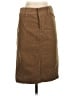 Ralph Lauren 100% Cotton Solid Brown Tan Casual Skirt Size 2 - photo 1