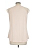 MIHOLL Ivory Sleeveless T-Shirt Size L - photo 2