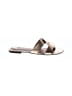 CL by Laundry Metallic Gold Sandals Size 7 - photo 1