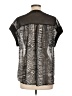 Daniel Rainn 100% Polyester Animal Print Black Sleeveless T-Shirt Size L - photo 2