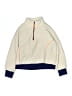 Athleta Girl 100% Polyester Ivory Pullover Sweater Size 10 - photo 1