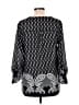 Charming Charlie Black 3/4 Sleeve Blouse Size L - photo 2