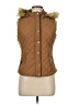 Active USA 100% Polyester Brown Vest Size M - photo 1