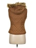 Active USA 100% Polyester Brown Vest Size M - photo 2
