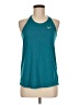 Nike 100% Polyester Teal Active Tank Size M - photo 1