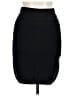 Bebe Solid Black Formal Skirt Size L - photo 1
