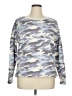 Dittos Camo Gray Pullover Sweater Size XL - photo 1