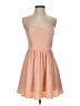 Forever 21 Solid Pink Casual Dress Size S - photo 1