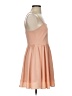 Forever 21 Solid Pink Casual Dress Size S - photo 4