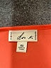 Dori 100% Polyester Orange Short Sleeve Blouse Size XS - photo 7