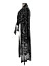 West 36 100% Acrylic Black Cardigan Size Med - Lg - photo 5