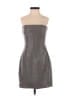 Zara Metallic Silver Cocktail Dress Size XS - photo 1