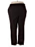 Haband! 100% Polyester Solid Black Active Pants Size XL (petite) - photo 2
