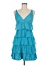 J.Crew 100% Silk Teal Cocktail Dress Size 6 (petite) - photo 1