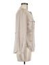 Karen Millen 100% Polyester Tan Long Sleeve Blouse Size 8 - photo 4