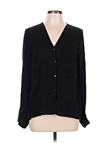 Ecru Long Sleeve Blouse (view 1)
