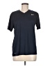 Nike 100% Polyester Blue Active T-Shirt Size M - photo 1