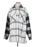 Divided by H&M Plaid Gray Coat Size S - photo 1