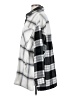 Divided by H&M Plaid Gray Coat Size S - photo 5