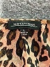 Notations 100% Polyester Animal Print Brown Tan 3/4 Sleeve Blouse Size L - photo 7