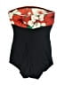 Gottex Floral Black One Piece Swimsuit Size 8 - photo 2
