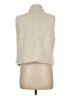 Torrid 100% Polyester Ivory Faux Fur Vest Size Med Plus (00) - photo 2