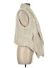 Torrid 100% Polyester Ivory Faux Fur Vest Size Med Plus (00) - photo 4