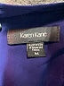 Karen Kane 100% Polyester Blue Sleeveless Blouse Size M - photo 7