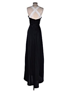 calvin klein black high low dress Other Calvin Klein Sequin-Top Chiffon-Skirt Dress