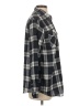 Centro Plaid Black Long Sleeve Button-Down Shirt Size S - photo 4