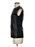 BCBGMAXAZRIA 100% Polyurethane Black Sleeveless Blouse Size XXS - photo 5