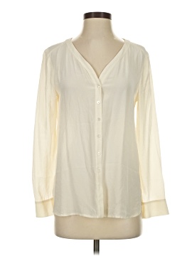 Eileen Fisher Long Sleeve Silk Top