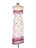 Mudd 100% Rayon White Casual Dress Size L - photo 2