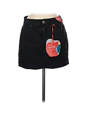 GoGo Star Denim Skirt (view 1)