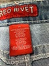 Red Rivet Hearts Blue Jeans Size 17 - photo 4