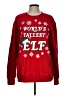 Holiday Time Red Sweatshirt Size L - photo 1