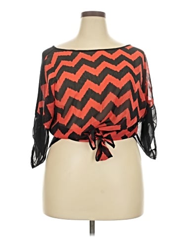 Bongo 3/4 Sleeve Blouse (view 1)