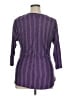 Always Indigo Purple 3/4 Sleeve Blouse Size 1X - photo 2