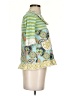 Unbranded Green Short Sleeve Blouse Size 5 - 6 Tall - photo 4