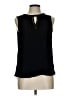 Pale Sky 100% Rayon Black Sleeveless Blouse Size L - photo 1