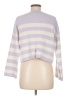 Sincerely Jules Stripes Purple Pullover Sweater Size M - photo 2