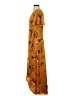 Kit And Sky Floral Yellow Casual Dress Size S - photo 5