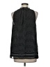 Max Studio 100% Polyester Black Sleeveless Blouse Size M - photo 2