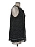 Max Studio 100% Polyester Black Sleeveless Blouse Size M - photo 4