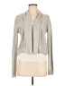 Knitted & Knotted Silver Cardigan Size M - photo 1