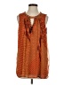 Peck & Peck 100% Polyester Orange Sleeveless Blouse Size S - photo 1