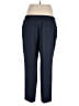 Kasper 100% Polyester Solid Blue Dress Pants Size 16 (petite) - photo 2