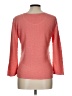 Rafael 100% Polyester Orange 3/4 Sleeve Top Size L - photo 2