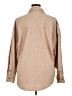 Unbranded 100% Polyester Tan Long Sleeve Blouse Size XL - photo 2
