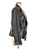 St. John 100% Leather Black Leather Jacket Size 8 - photo 4